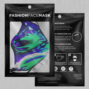 Radioactive Face Mask - Azimuth Clothing