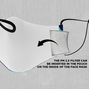 Radioactive Face Mask - Azimuth Clothing