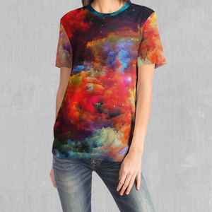 Rainbow Galaxy Tee - Azimuth Clothing