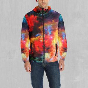 Rainbow Galaxy Windbreaker