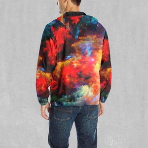 Rainbow Galaxy Windbreaker