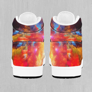 Rainbow Galaxy High Top Sneakers