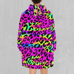 Rave Leopard Blanket Hoodie