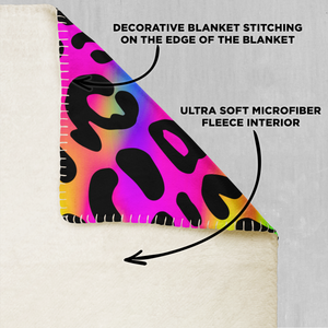 Rave Leopard Blanket