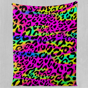 Rave Leopard Blanket