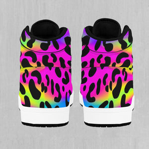 Rave Leopard High Top Sneakers