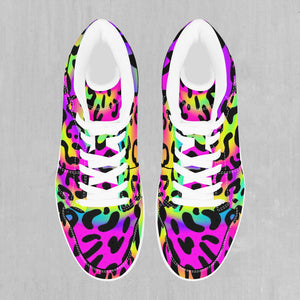 Rave Leopard High Top Sneakers