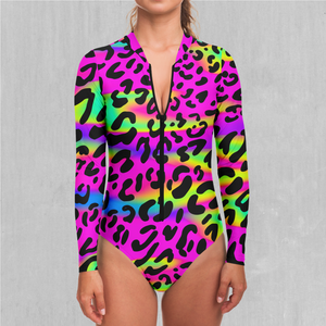 Rave Leopard Bodysuit