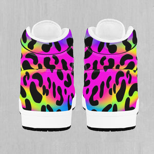 Rave Leopard High Top Sneakers