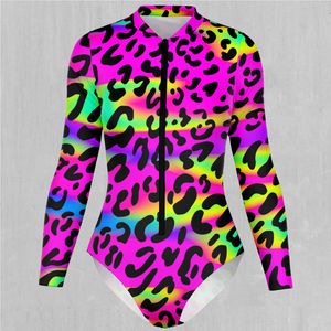 Rave Leopard Bodysuit