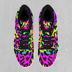 Rave Leopard High Top Sneakers