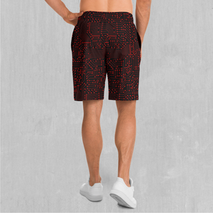 Red Cybernetic Shorts