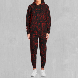 Red Cybernetic Tracksuit