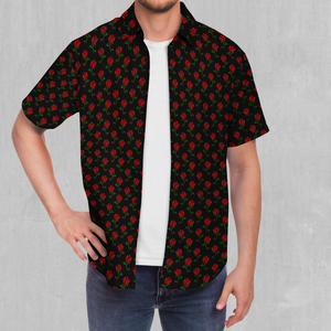 Roses Button Down Shirt
