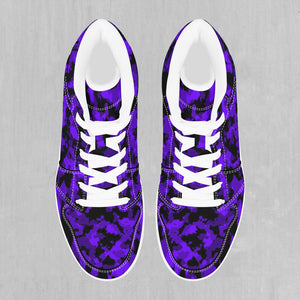 Royalty Purple Camo High Top Sneakers