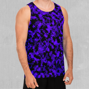 Royalty Purple Camo Men's Tank Top
