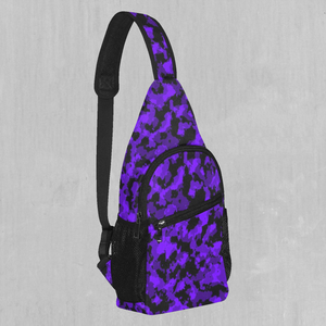 Royalty Purple Camo Sling Bag