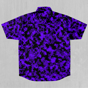 Royalty Purple Camo Button Down Shirt