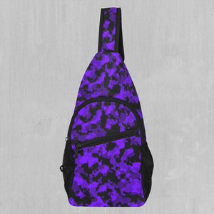 Royalty Purple Camo Sling Bag