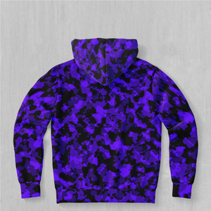 Royalty Purple Camo Hoodie - Azimuth Clothing
