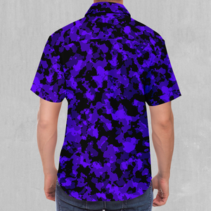 Royalty Purple Camo Button Down Shirt