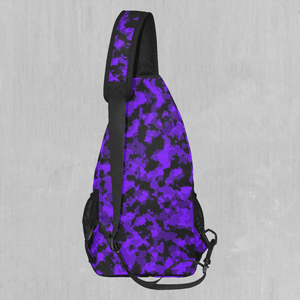 Royalty Purple Camo Sling Bag