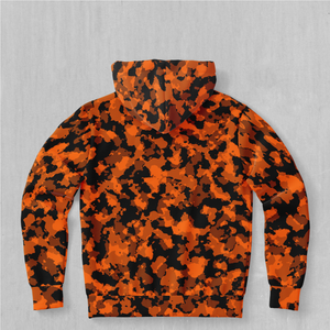 Savage Orange Camo Hoodie - Azimuth Clothing