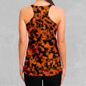 Savage Orange Camo Women's Tank Top