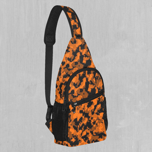Savage Orange Camo Sling Bag