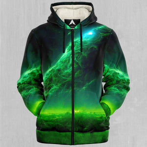 Electrified Nebula Sherpa Hoodie
