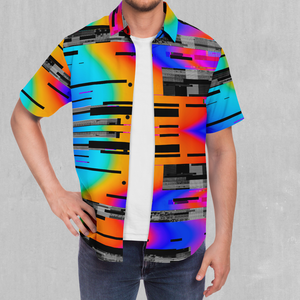 Spectrum Noise Button Down Shirt