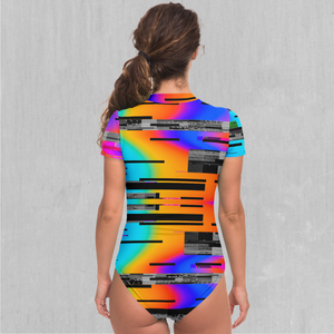Spectrum Noise Short Sleeve Bodysuit