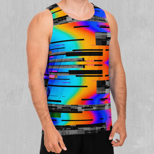 Spectrum Noise Men's Tank Top - Azimuth Clothing