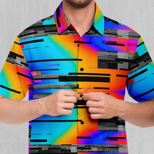 Spectrum Noise Button Down Shirt