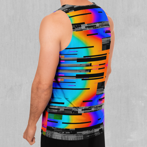 Spectrum Noise Men's Tank Top - Azimuth Clothing