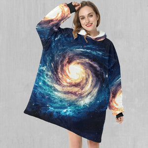 Spiral Galaxy Blanket Hoodie