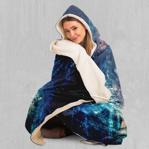 Spiral Galaxy Hooded Blanket