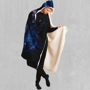 Spiral Galaxy Hooded Blanket