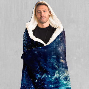Spiral Galaxy Hooded Blanket