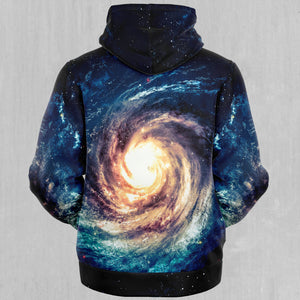 Spiral Galaxy Sherpa Hoodie