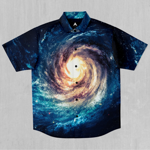 Spiral Galaxy Button Down Shirt