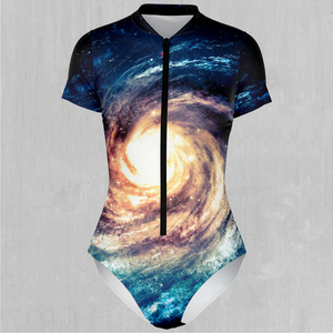 Spiral Galaxy Short Sleeve Bodysuit