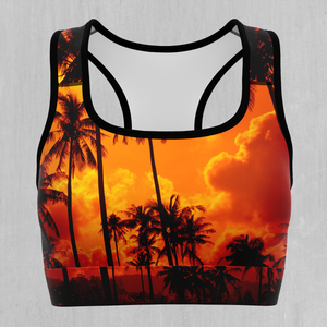 Lush Sunset Sports Bra