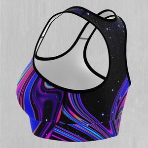 Chromatic Cosmos Sports Bra