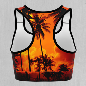 Lush Sunset Sports Bra