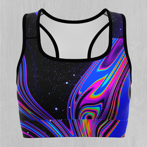 Chromatic Cosmos Sports Bra