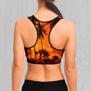 Lush Sunset Sports Bra
