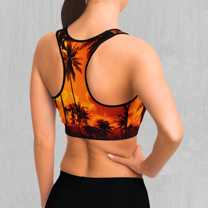 Lush Sunset Sports Bra