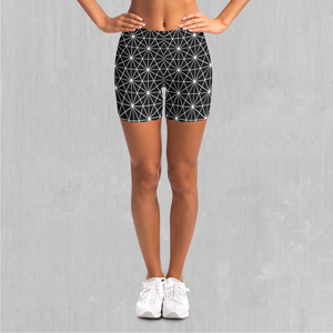 Star Net Yoga Shorts