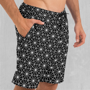 Star Net Board Shorts